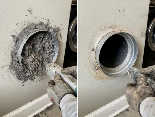 Professional clogged vent cleaning by Glendale Dryer Vent Cleaning in Glendale