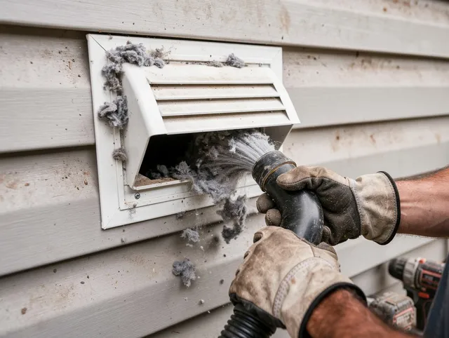 Professional dryer vent cleaning by Glendale Dryer Vent Cleaning in Glendale