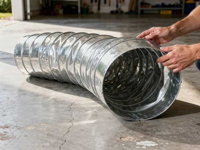 Glendale Dryer Vent Cleaning specialist using advanced equipment for thorough duct cleaning in Glendale