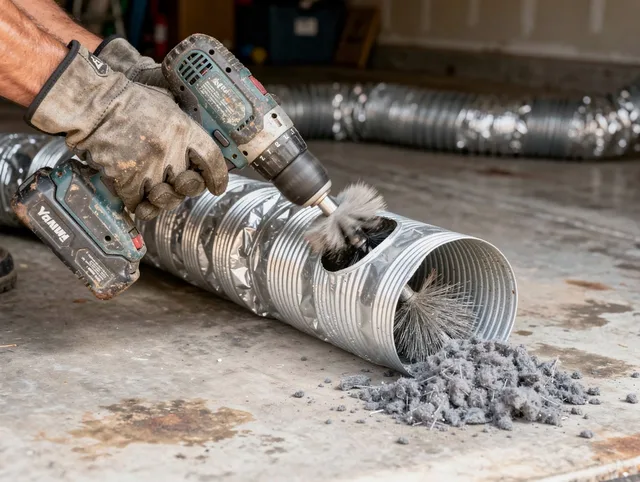 Professional duct cleaning by Glendale Dryer Vent Cleaning in Glendale