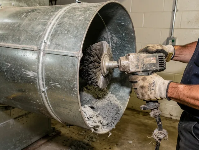 Industrial-grade dryer vent cleaning by Glendale Dryer Vent Cleaning in Glendale