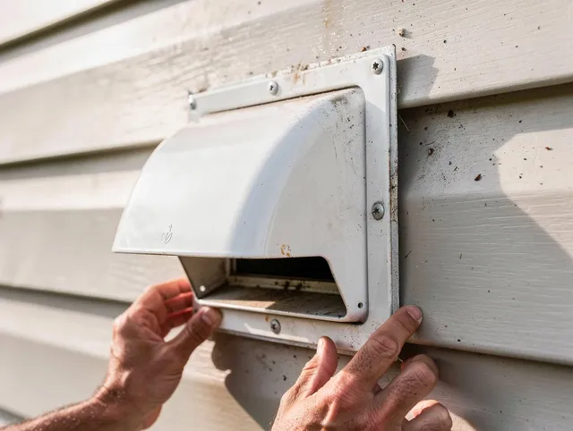 Glendale Dryer Vent Cleaning technician delivering thorough residential dryer vent cleaning service in Glendale